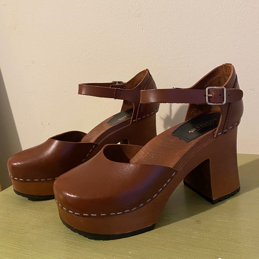 Swedish Hasbeen Heeled Clogs!